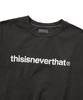 THISISNEVERTHAT T-Logo Lt Crewneck Charcoal
