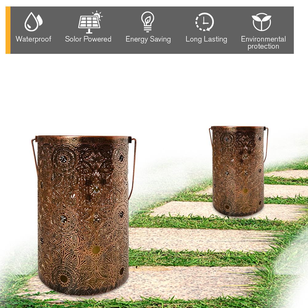 Butterfly/Flower/Leaves Solar Lanterns Waterproof Outdoor LED Lights Outdoor Solar Landscape Lights for Patio Yard Pathway Decor