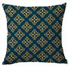 Polyester Colorful Geometric Pillow Case Combination Home Sofa Cushion Pillow Case