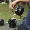Koman BKSW-1 Portable Stainless Steel Camping Kettle and Tea Infuser for Outdoor Cooking and Boiling Water
