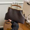 Vintage Clip Handbag Shoulder Messenger Women's Bag