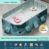 WEZHO Outdoor Non-Inflatable Swimming Pool
