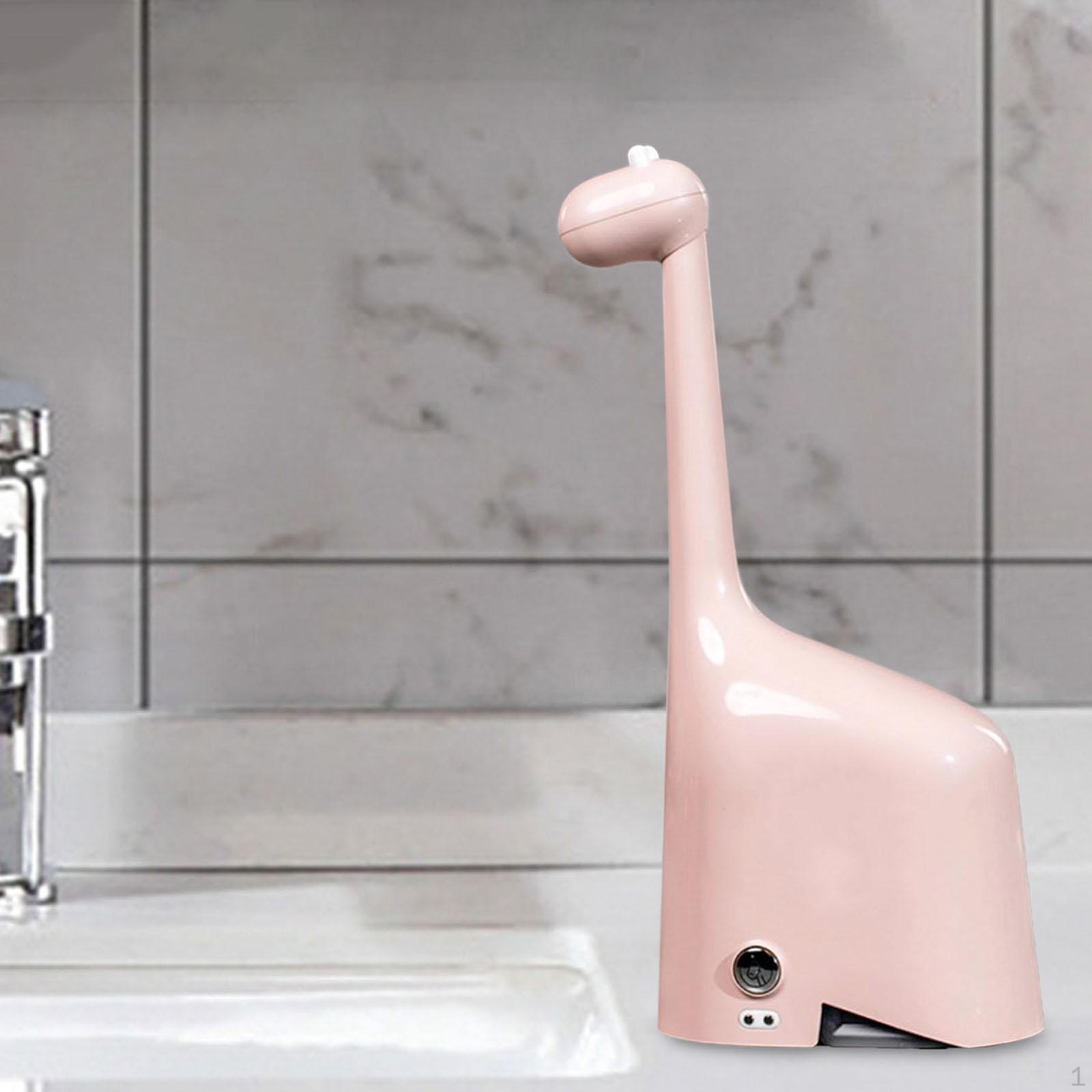 

Автоматический дозатор мыла для рук, автоматические бесконтактные дозаторы жидкости с насосом розовый