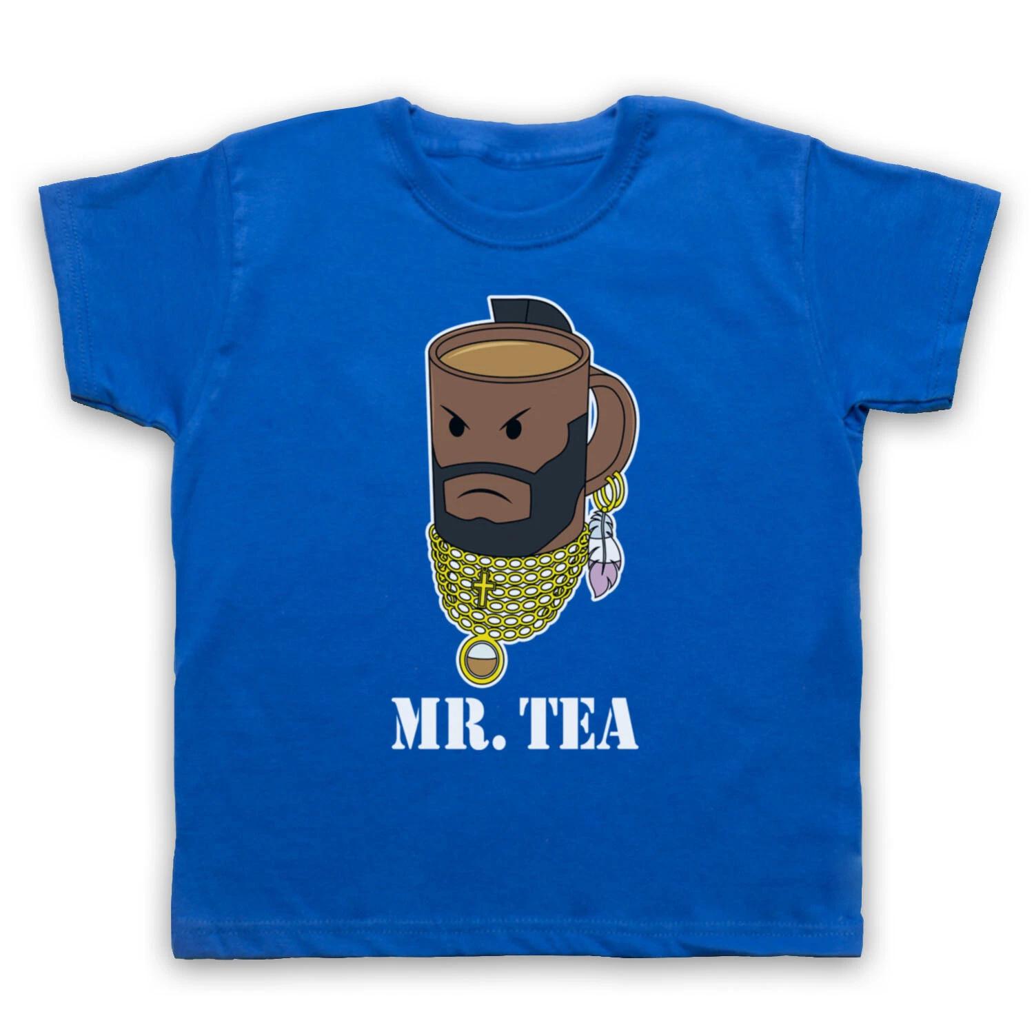 MR TEA FUNNY UNOFFICIAL HIPSTER MR T BA PARODY A TEAM KIDS CHILDS Boys Baby Children T-shirt 110