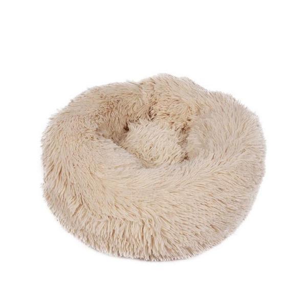 Removable and Washable Round Plush Dog Kennel and Cat Kennel That Can Be Used In All Seasons  Dog Mat  Cat Mat  Pet Mat