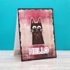 Cats Animal Cutting Dies Carbon Steel Die Cut Templates Metal Embossing Stencils for Scrapbooking Card Making Album