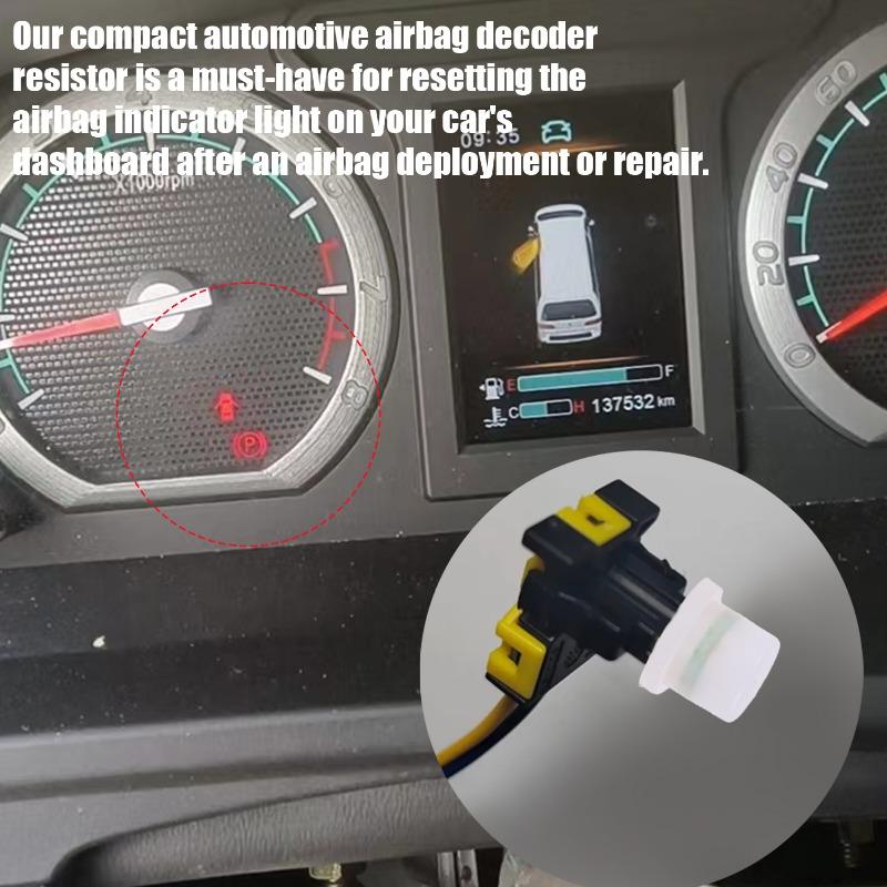 1/5/10/20 ks Univerzální dekodér airbagu Vylepšený čip Stínicí rezistor Stínicí rezistor airbagu Příslušenství Automobilové díly airbagu