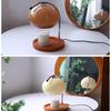 Table Lamp Aromatherapy Candlestick Lamp Bedroom Bedside Atmosphere Retro Glass Desk Lamp Study Office Home Candle Warmers Lamp