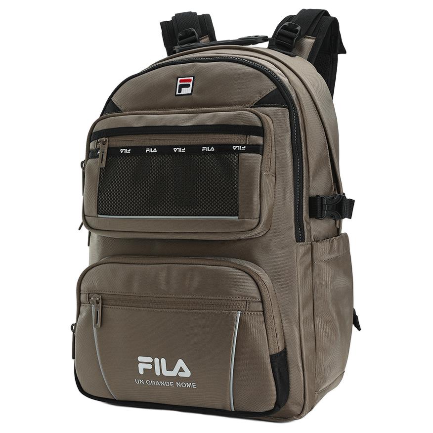 New FILA ORIGINALE Fabric Backpack Extra Small Men's Dark Khaki F13M519101FDK