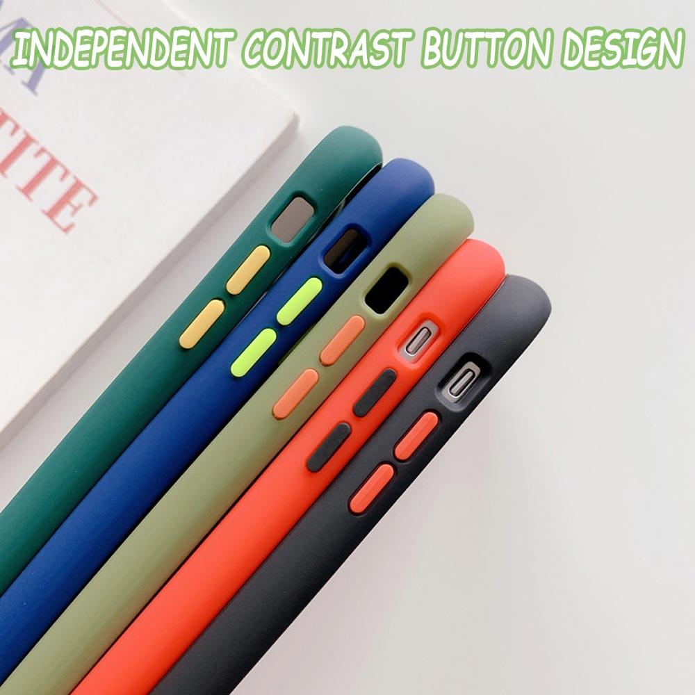 Matte Hülle für iPhone 11 12 13 14 Pm Pro Max XR X 8 7 Plus Pro XS Mini Skin Feeling Cover Japan Anime Handbemalte Hauslandschaft