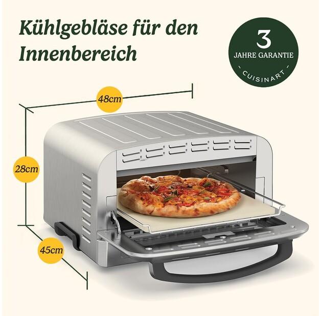 Электрогриль Cuisinart CPZ120E Indoor Pizzagrill