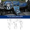 For Kia Seltos 2023-2026 Full Set TPU Invisible Interior Film Anti Scratch Auto Interior Protective Trim Accessories.