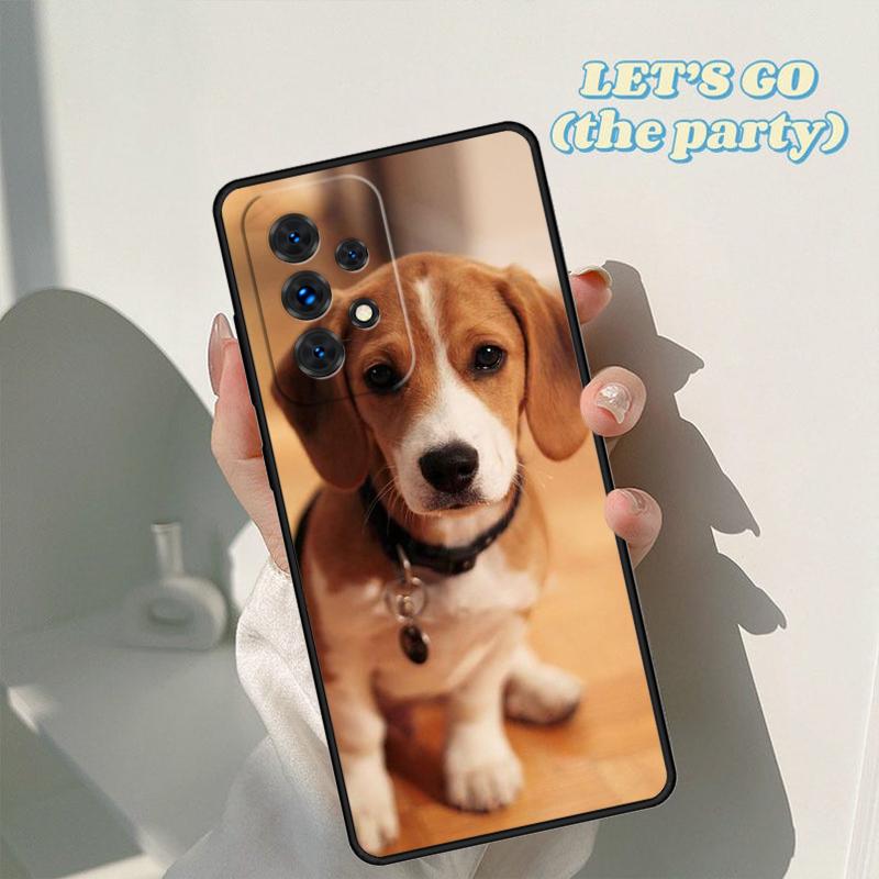 Love My Beagle Puppies Dogs phone case For Samsung Galaxy A42 A31 A40 A51 A71 A32 A80 A91 A52 A72 A20 A21S A50 A70 A11 A12 Cover