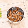 Safety Slow Feed Dog Bowl Insert Fit for Regular Bowls to Slow Down Eating Turn Dog Bowl for Cat Dish into Dog Slow Feed