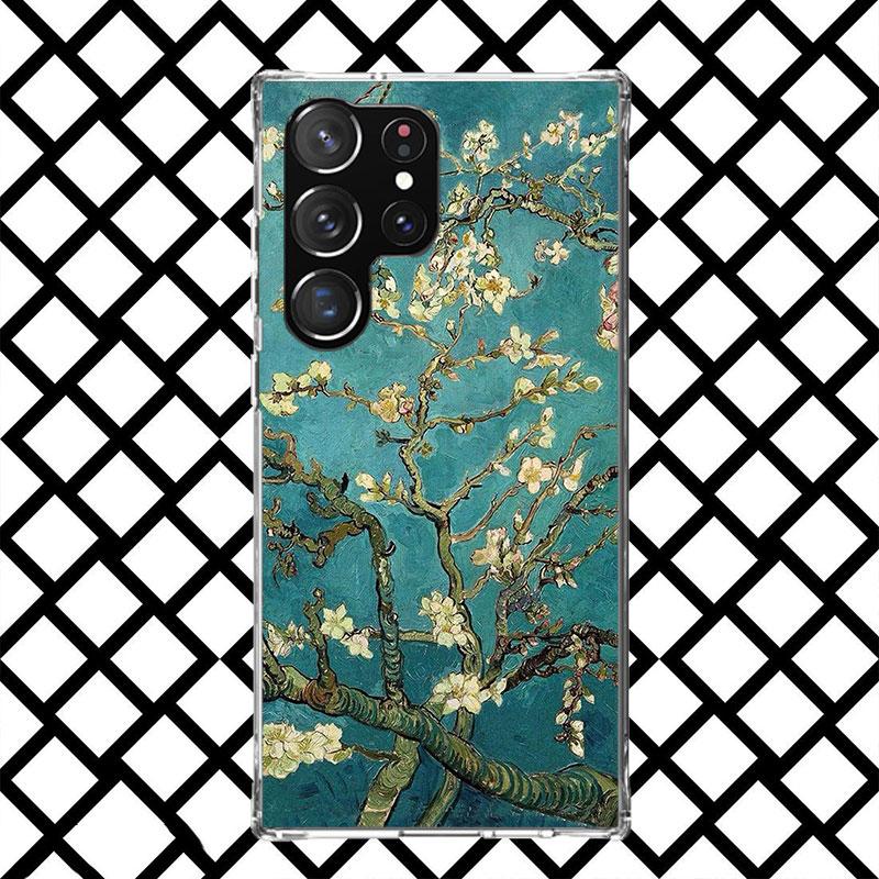

Van Gogh Oil Art Painting Phone Case for Samsung Galaxy S26 S25 Edge S24 S23 Ultra S22 Plus S21 FE S20 + Soft Cover Print Fundas Samsung S21 FE