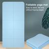 Saltea de Yoga Pliabilă Extra Groasă TPE Saltea de Exerciții Portabilă de Călătorie Anti-Alunecare Bărbați Femei Sală de Acasă Antrenament Pilates Pad de Podea