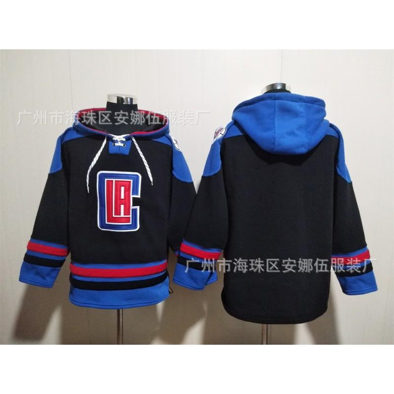 2026 Rugby Fleece Hoodie LA Clippers 2 Embroidered Team Sports Sweatshirt Winter Warm