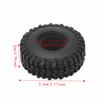 4Pcs/Set Rubber RC Crawler Tires for Axial SCX24 1/24 RC Car Remote Control Car