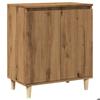 VidaXL Buffet chêne artisanal 60x35x70 cm bois d'ingénierie 856477