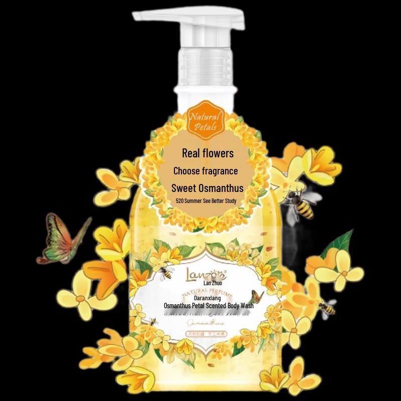 Lanzhuoli Osmanthus Petal Scented Shower Gel