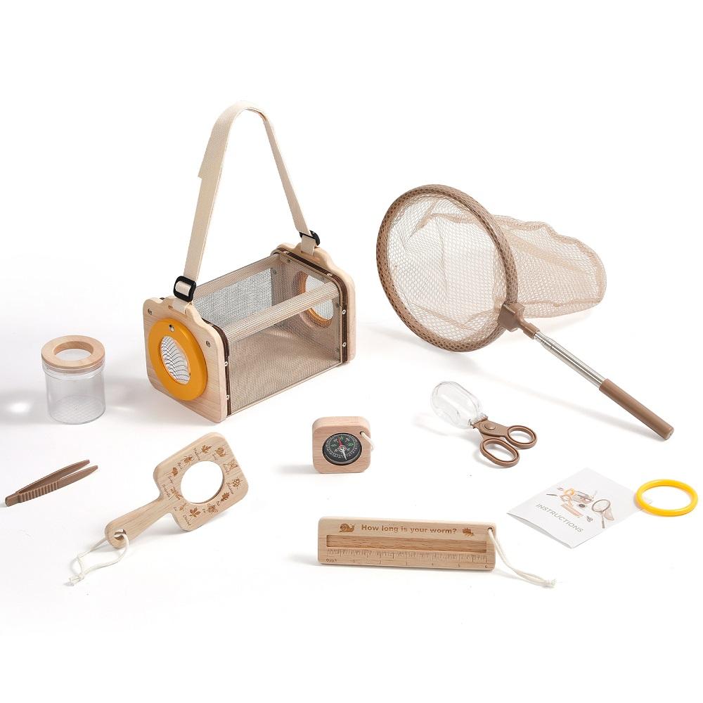 Children's Outdoor Explorer Tool Kids Montessori Educational Toys Insect Plant Observation Box Viewer Bound Catcher Gift Set