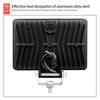 144W 48-LED Car Truck Forklift Driving Work Light Waterproof 5-inch Engineering Vehicle Spot Flood Light