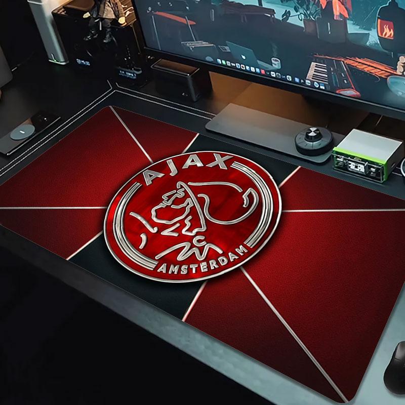 AFC Ajax Large Size Mouse Pad Large Gaming Table Cushion Non-slip Laptop Tablet Big Mousepad XXL Mat Mini PC Playmat With Lock Edge