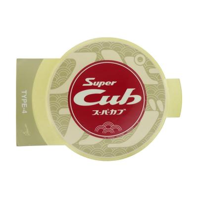 Autocollant Bouclier de Jambe Authentique Honda Super Cub Super Cub Diamètre 3,5" Chaque Couleur 86811-K76-T70 (TYPE 4(Or))