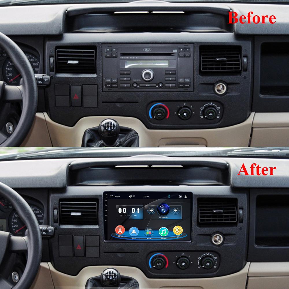 Icreative Car Radio Multimedia MP5 Player Head Unit Stereo BT For Ford Transit 2006-2013