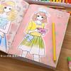 Princess Coloring Book, Primary School Drawing Book, Painting Album, Children's Picture Book, Girl Coloring Book