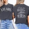 Velaris City of Starlight Acotar Shirt The Night Court TShirt Unisex Short Sleeve Tshirts SJM Merch Graphic Tees Bookish Gift