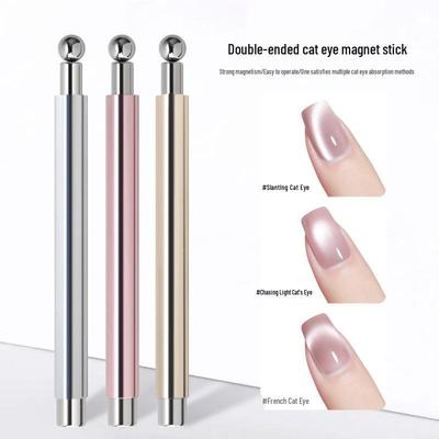 Dual-Head Cat Eye Gel Polish Magnet Pen for Nail Art