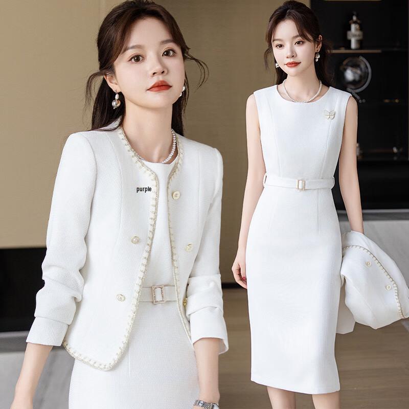 Tluoman Elegant Professional Suit Dress Set