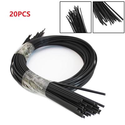 Tiges de soudage en plastique PP, 1000mm, pour réparation de pare-chocs de voiture, paquet d'outils de soudage, 20 pièces