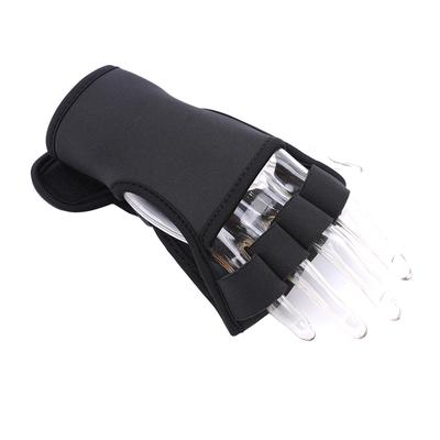 Black Code Rehabilitation Hilfskleber Handschuhe Feste Hand Finger Trainingsgeräte