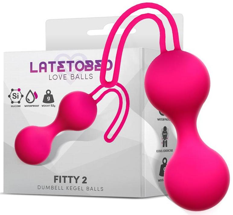 Kegel Balls Fitty 2 Pink 3cm - Weight 52gr
