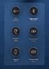 F19 Wireless Bluetooth Ear-Hook Sport Earphone with Noise Cancellation & Digital Display, Single Ear, 5.2