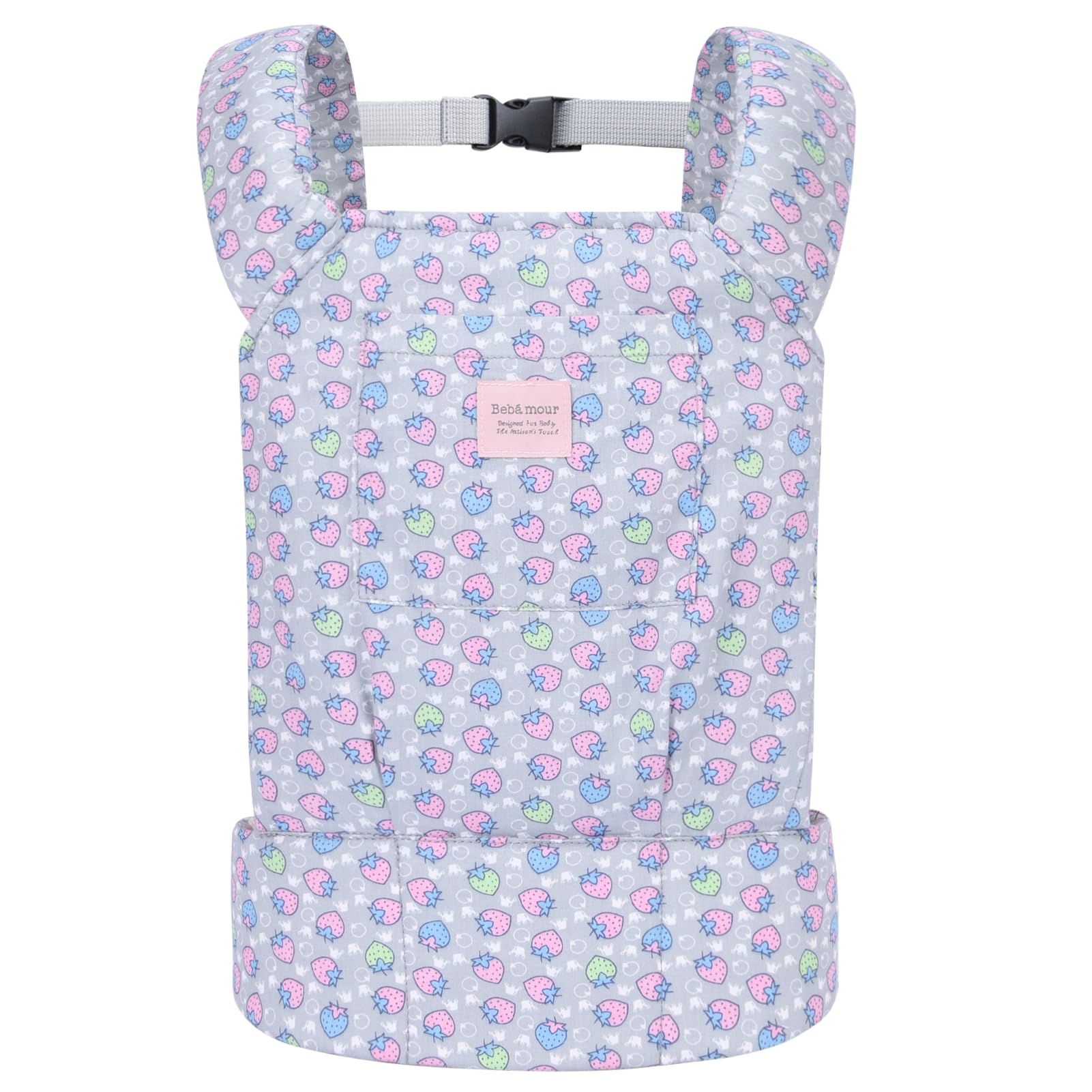 

[Baby Amour] Bebamour Baby Carrier Mini Doll Carrier Cotton 2-way Carry Parts for Dolls Play Play Gift on Birthday (Фрукты)