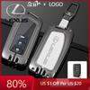 2026 Hot Interior Stickers For NX 200 NX300H RX 350 450H ES 350 ES 300h 2 3 Buttons Keychain Auto Leather Car Remote Key