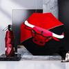 Red Bulls Basketball Umbrella Folding Umbrella, Automatic Umbrella 8-Frame for Travel, Camping Use Gift for Halloween Christmas