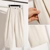 DIMANAF 2026 Plus Size Spring Summer Women Pants Elastic Waist Oversize Fashion Casual Long Pants Solid