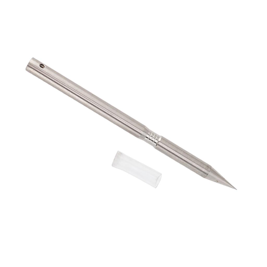 304 Stainless Steel Cow Nose Piercing Needle Cattle Nose Piercing Needle with Hole for Farm Home