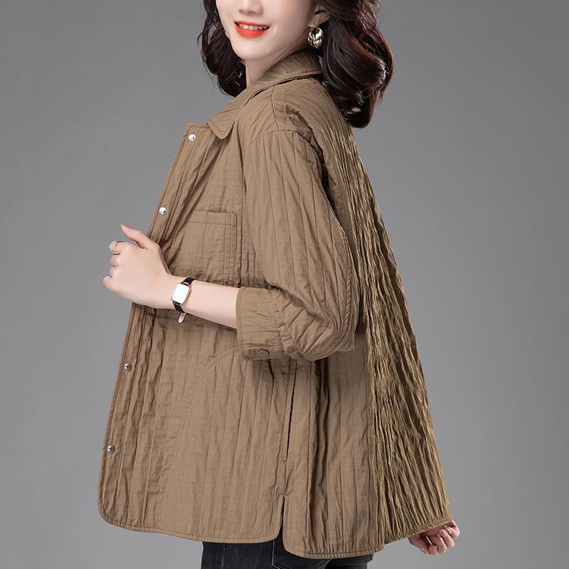 Thick Quilted Shirt Jacket