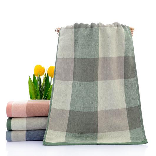 Japanese Cotton Face Bath Towel for Men Women, Terry Cloth, High Quality, 70*140 cm