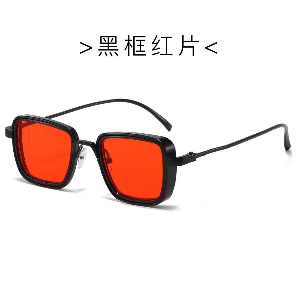 

New Stylish Retro Brand Shades Men Women Sun Glasses Square Vintage Metal Steampunk Sunglasses UV400 Gafas De Sol 1PC