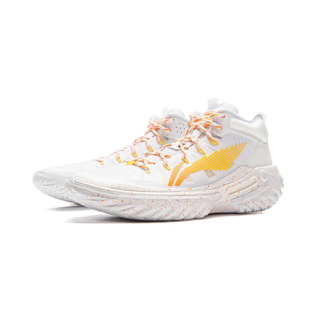 Li Ning Jie Ao 2High Textile, TPU Cushioning Slip Resistant Abrasion Resistant Breathable Rebound Grip High Top ABFU047-3