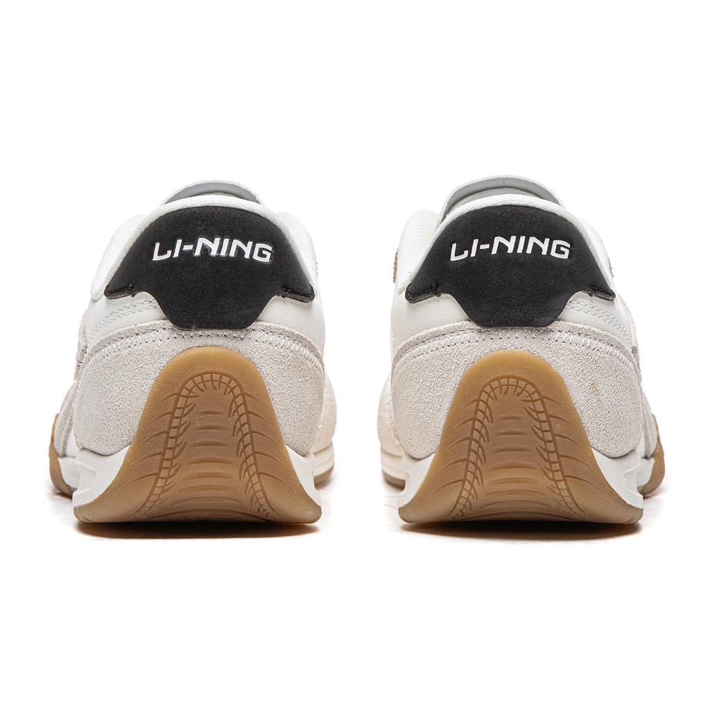 Li Ning Turbo Classic Thin Sole Retro Fashionable Comfortable Lightweight Soft Elastic Slip Resistant Wear Resistant Low Top Casual Shoes AGLV236-6