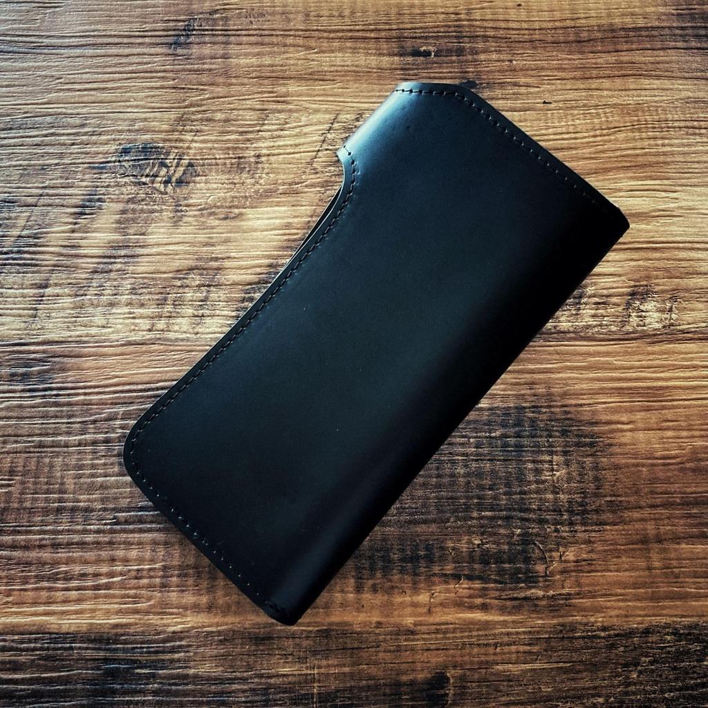 ASIAN ZACCA Carteira Biker Masculina, Carteira Longa, Carteira de Motociclista, Carteira de Couro, Carteira Dobrável, Couro Genuíno, Couro Natural, Couro de Vaca, Masculina