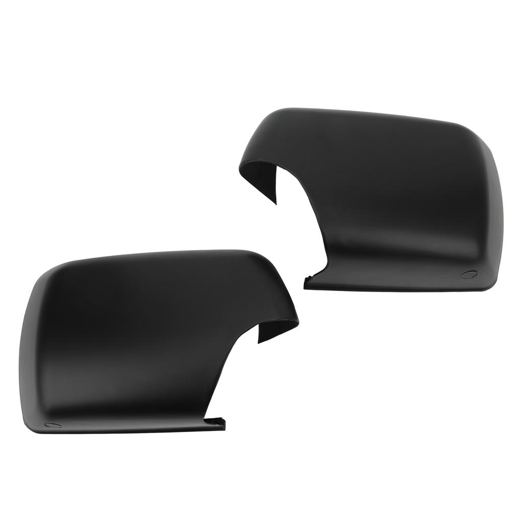 2 Stück Seitenspiegelkappen 51168256321 Türspiegelkappe Kappe Glänzend Schwarz Ersatz für X5 E53