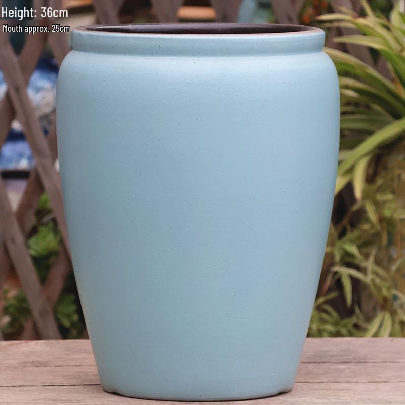 Large Handmade Ceramic Pot for Succulents, Trees, Roses, and Bougainvillea